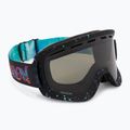 Ski goggles DRAGON D1 OTG rattle can/lumalens dark smoke/lumalens flash blue 2