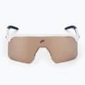 Nike Expedition Shield E matte summit white/road chrome mirror sunglasses 3