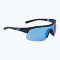 Sunglasses Nike Show X1 matte black/blue mirror