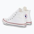 Converse Chuck Taylor All Star Classic Hi optical white trainers 4