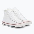 Converse Chuck Taylor All Star Classic Hi optical white trainers 5