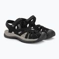 KEEN Rose black/neutral gray women's sandals 4