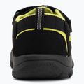 Children's sandals KEEN Newport H2 black/lime green 6