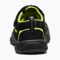 Children's sandals KEEN Newport H2 black/lime green 5