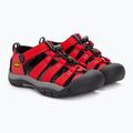 KEEN Newport H2 ribbon red/gargoyle children's trekking sandals 4