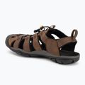 KEEN Clearwater Cnx Leather dark earth/black men's sandals 3