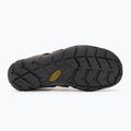 KEEN Clearwater Cnx Leather dark earth/black men's sandals 4