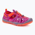 KEEN Moxie purple wine/nasturtium children's trekking sandals