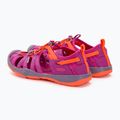 KEEN Moxie purple wine/nasturtium children's trekking sandals 3