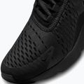 Women's shoes Nike Wmns Air Max 270 black/black/black 006 7