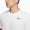 Men's T-shirt Nike Dri-Fit smokey white/black 4
