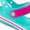 Crocs Crockband Kids Sandals pool/candy pink 8