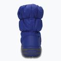 Crocs Winter Puff Kids snow boots cerulean blue/light grey 3