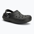Crocs Classic Lined Clog slides black/black 2