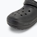 Crocs Classic Lined Clog slides black/black 8
