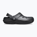 Crocs Classic Lined Clog slides black/black 10