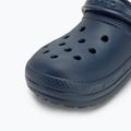 Crocs Classic Lined Clog slides navy/charcoal 8