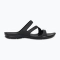 Women's Crocs Swiftwater Sandal black 203998-060 flip-flops 11