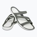 Women's Crocs Swiftwater Sandal W smoke/white slides 9