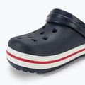 Crocs Crocband Clog Kids slides navy/red 8