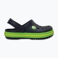 Crocs Crocband Clog Kids flip-flops navy/volt green 2