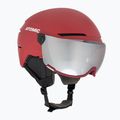 Atomic Savor Visor Stereo ski helmet dark red