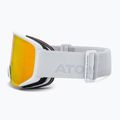 Atomic Savor Stereo light grey/red stereo ski goggles AN5106288 4