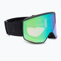 Atomic Four Pro HD all black/green ski goggles 2