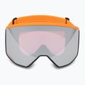 Atomic Four Pro HD orange silver ski goggles 3