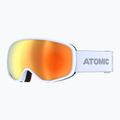 Atomic Revent Stereo light grey/red ski goggles 5