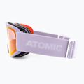 Atomic Savor Photo lavender/red ski goggles 4