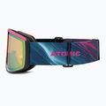 Atomic Four Pro HD Photo green/purple/cosmos/green gold ski goggles 5