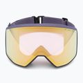 Atomic Four Pro HD Photo dark purple/amber gold ski goggles 3
