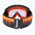 Atomic Four Pro HD Photo black/orange/tree/amber gold ski goggles 4