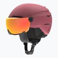 Atomic Savor Visor Stereo ski helmet maroon/red stereo 2