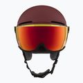 Atomic Savor Visor Stereo ski helmet maroon/red stereo 2