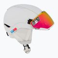 Atomic Revent GT Amid Visor HD ski helmet white heather/red hd 6