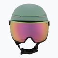 Atomic Revent GT Amid Visor HD pistachio/pink copper hd ski helmet 2
