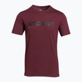 Men's Atomic Alps t-shirt maroon 2