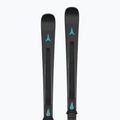 Alpine skis Atomic Redster X7 Revoshock C + bindings MI12 GW black/teal 9