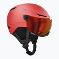 Children's ski helmet Atomic Revent Visor Jr red/red flash