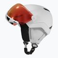 Children's ski helmet Atomic Revent Visor Jr white heather/red flash 3