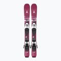 Kids’ downhill skis with bindings Atomic Maven Jr 70-90 + C5 GW berry