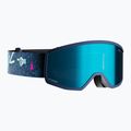 Children's ski goggles Atomic Four Jr Flash graphic/ocean/blue flash