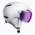Ski helmet Atomic Revent Visor Stereo white heather/purple stereo