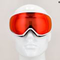 Atomic Revent Stereo light grey/red ski goggles 9
