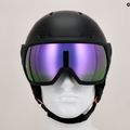 Salomon Icon LT Visor S2black/pink/gold ski helmet 12