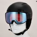 Salomon Driver Pro Sigma S2 black/rose/gold ski helmet 13