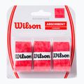 Wilson Advantage Overgrip tennis racket wraps 3 pcs red WRZ4033RD+