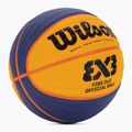 Wilson Fiba 3x3 Game blue/yellow basketball size 6 2